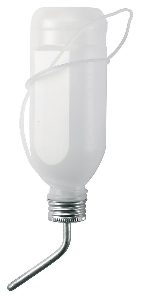 kerbl-pet-trinkflasche-500-ml-kunststoff-mit-alur-hrchen-nagertr-nke-f-r-kaninch image 1