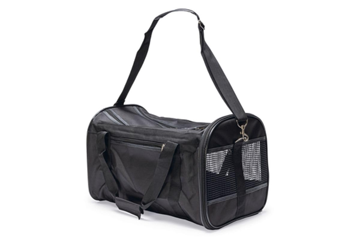 karlie-divina-tragetasche-f-r-kleine-hunde-und-katzen-50-x-28-x-h-30-cm-schwarz image 1