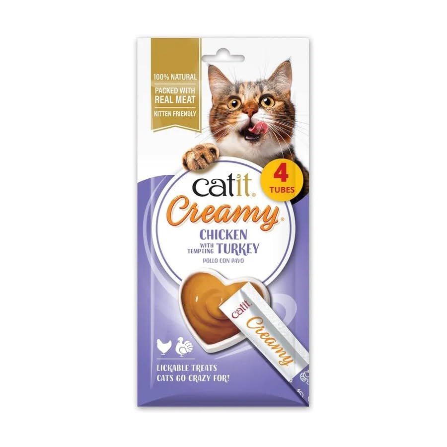 catit-creamy-katzensnack-huhn-und-truthahn-4-x-10-g image 4