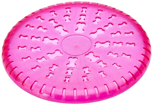 kerbl-pet-toyfastic-frisbee-hundespielzeug-pink-23-5-cm image 1