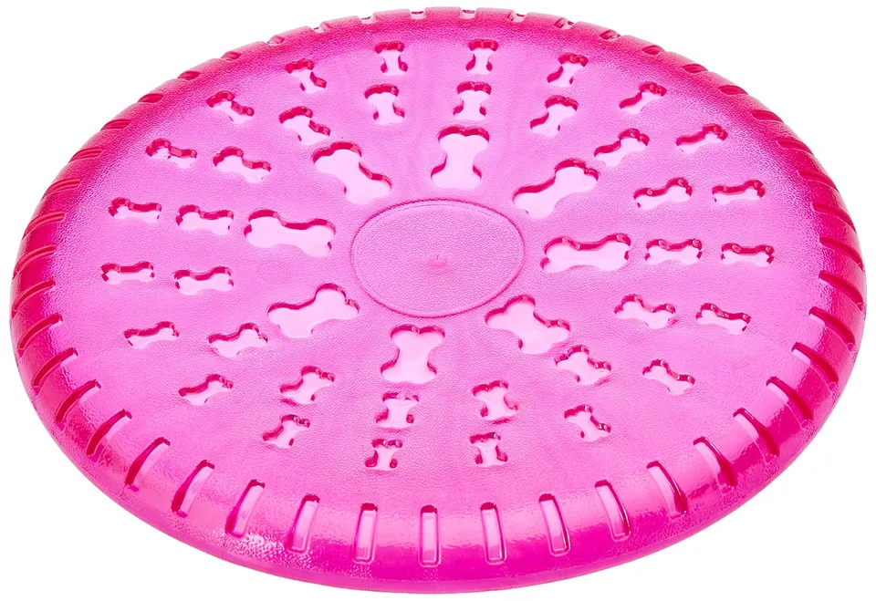 kerbl-pet-toyfastic-frisbee-hundespielzeug-pink-23-5-cm image 1
