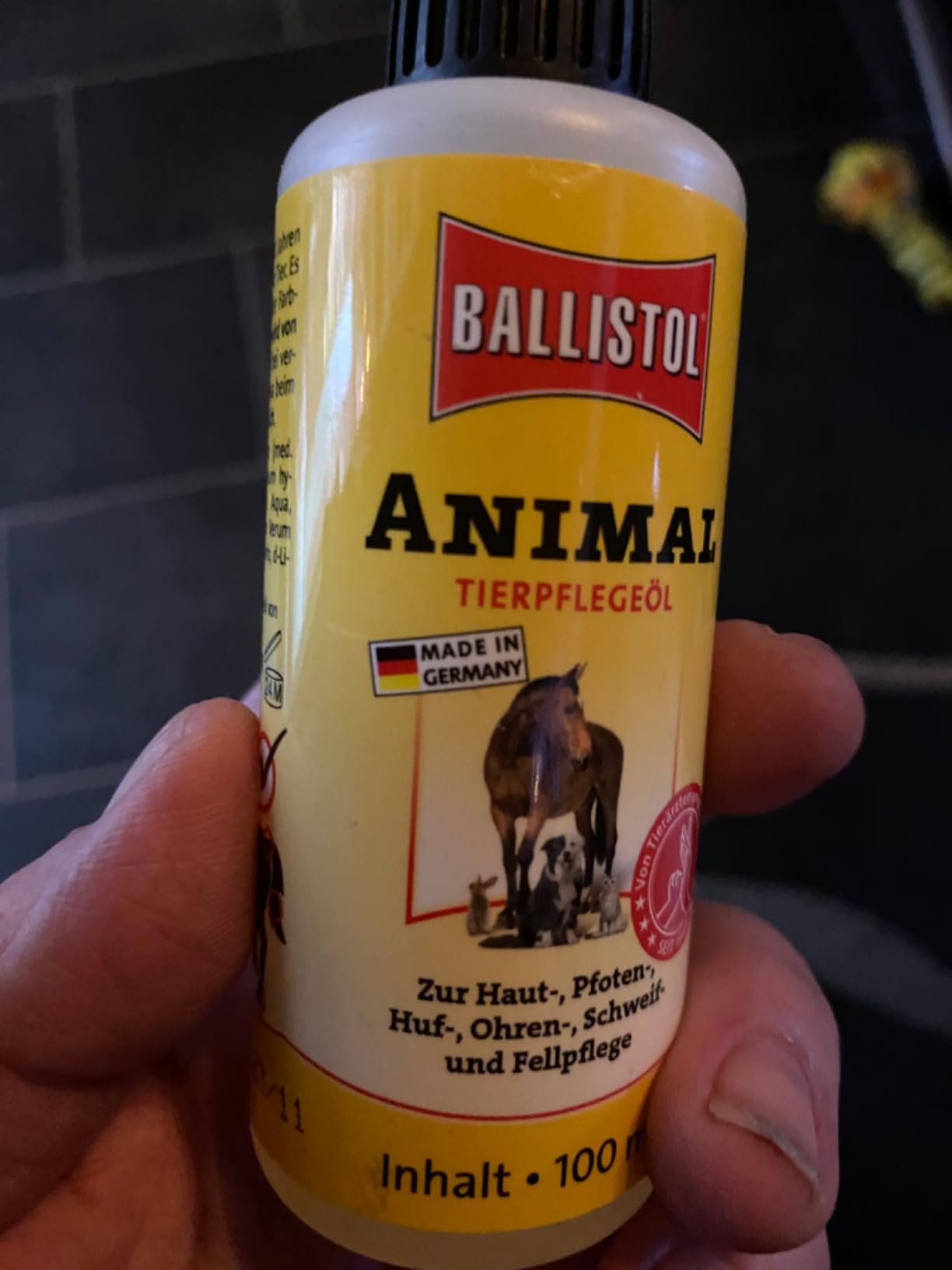 Wundermittel für Pfoten und Ohren