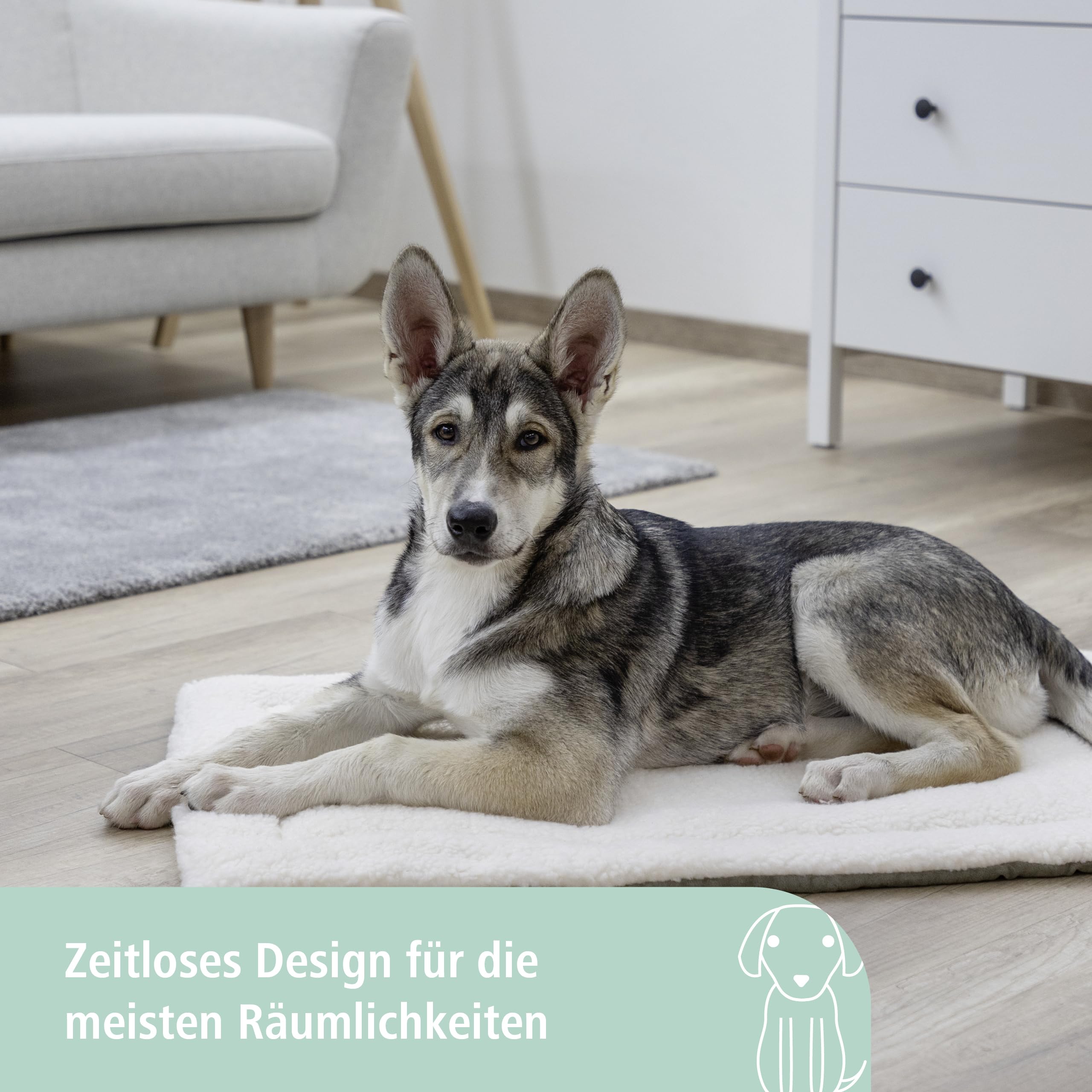 kerbl-pet-liegekissen-cleo-grau-wei-48-x-29-x-3-cm-polyester-f-r-hunde-und-katze image 5