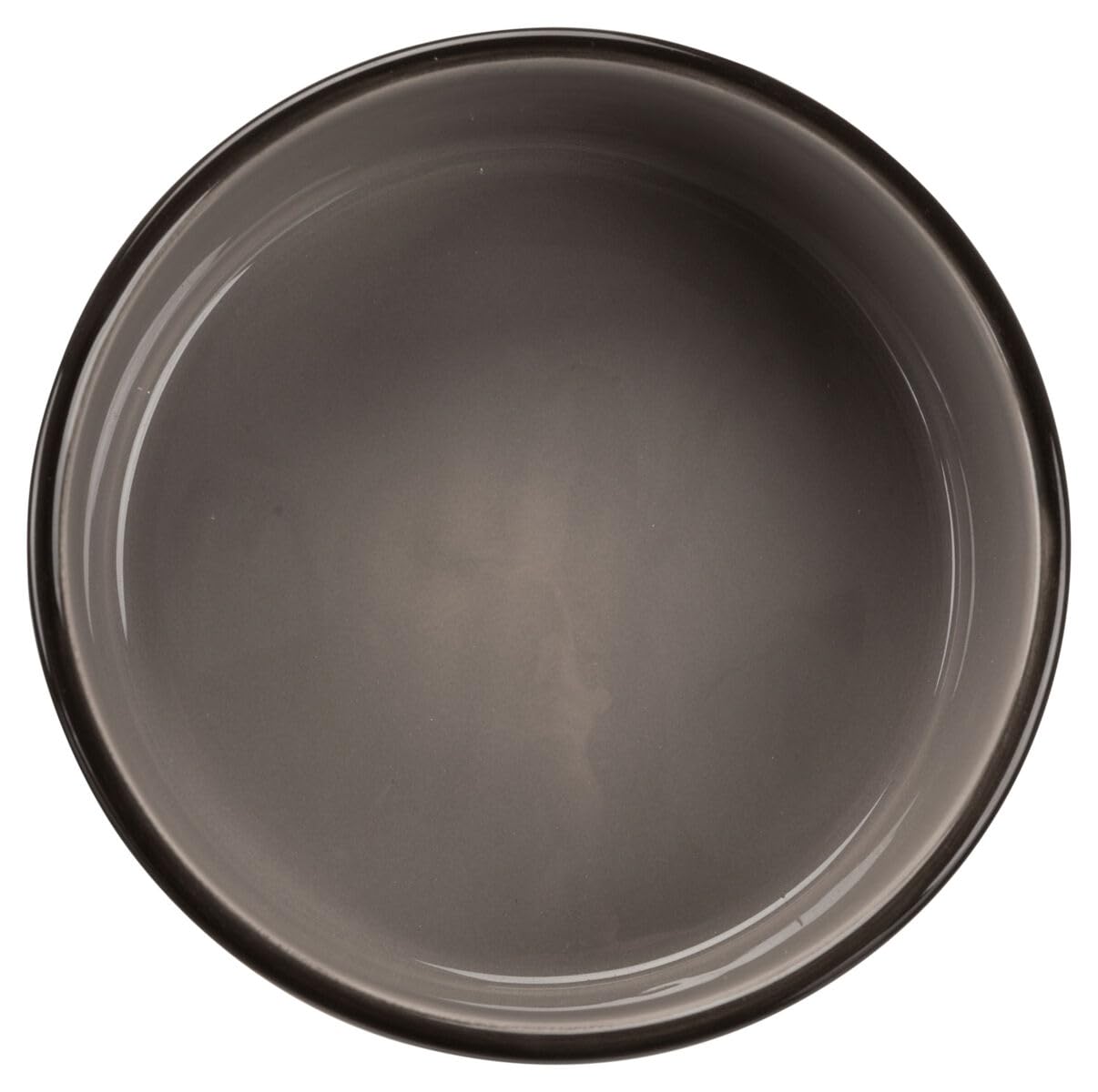 trixie-keramiknapf-mit-pfoten-1-4-l-20-cm-futternapf-braun-oder-taupe image 2