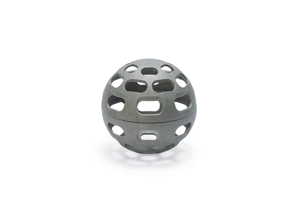 beeztees-snackball-f-r-h-hner-15-cm-grau-futterspender-aus-recycling-kunststoff image 5