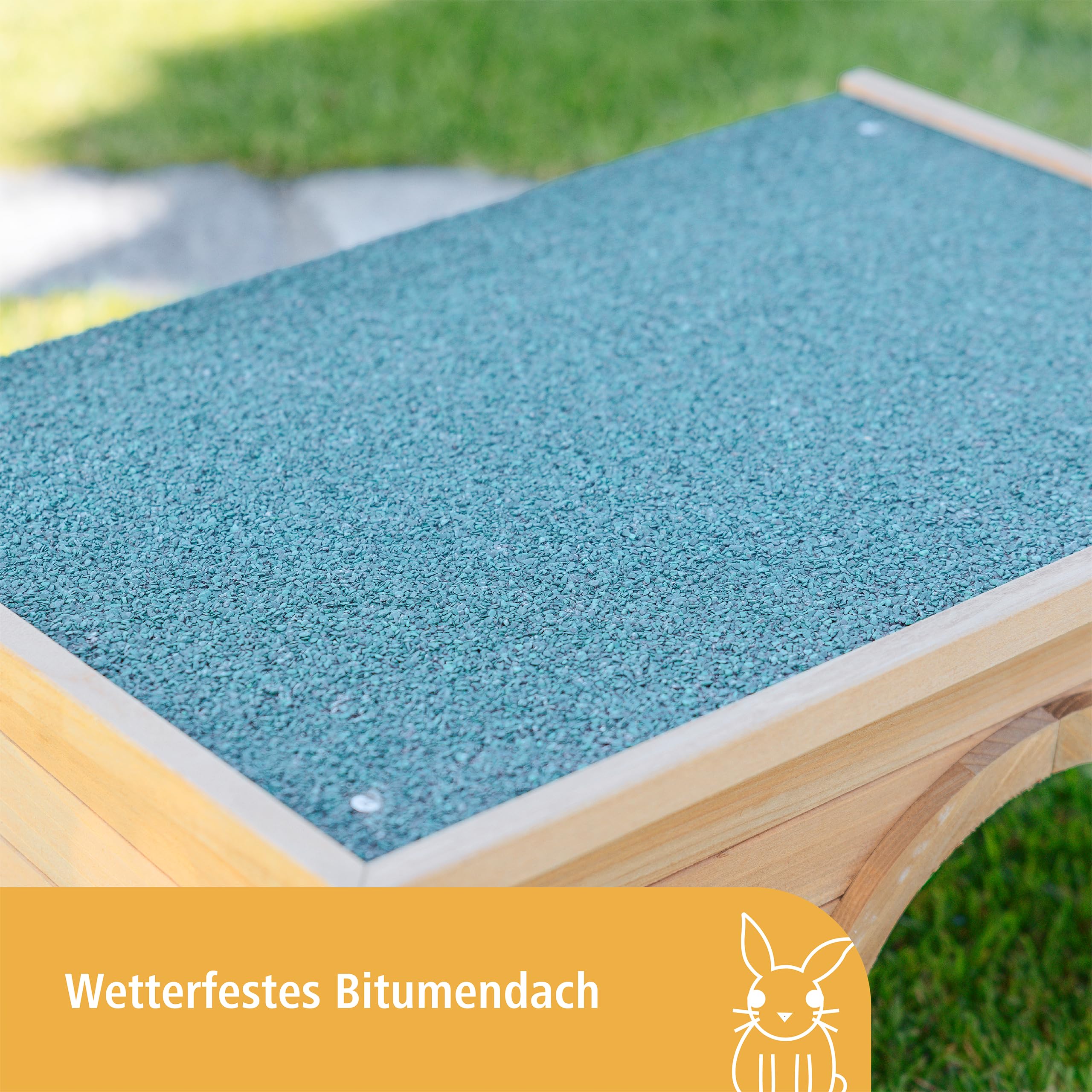 kerbl-pet-nagerhaus-59-x-39-x-30-cm-fichte-mit-bitumendach image 2
