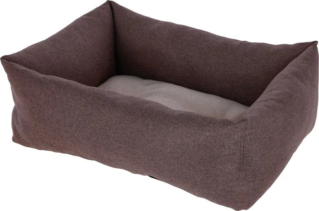 kerbl-pet-kuschelbett-ely-braun-beige-45x60-cm-f-r-hund-und-katze image 1