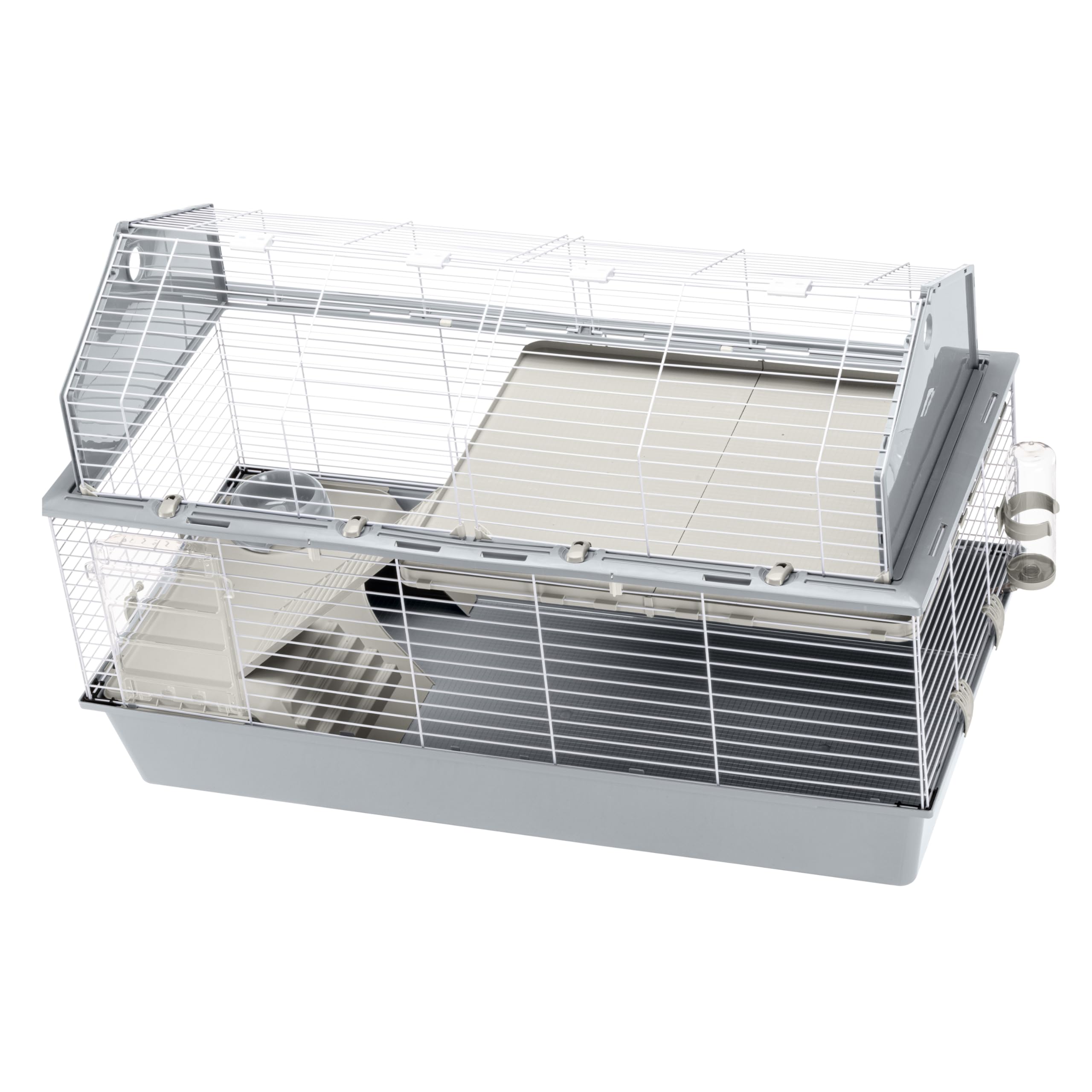 ferplast-barn-120-kleintierk-fig-119-x-58-x-h-77-cm-2-ebenen-mit-zubeh-r image 6