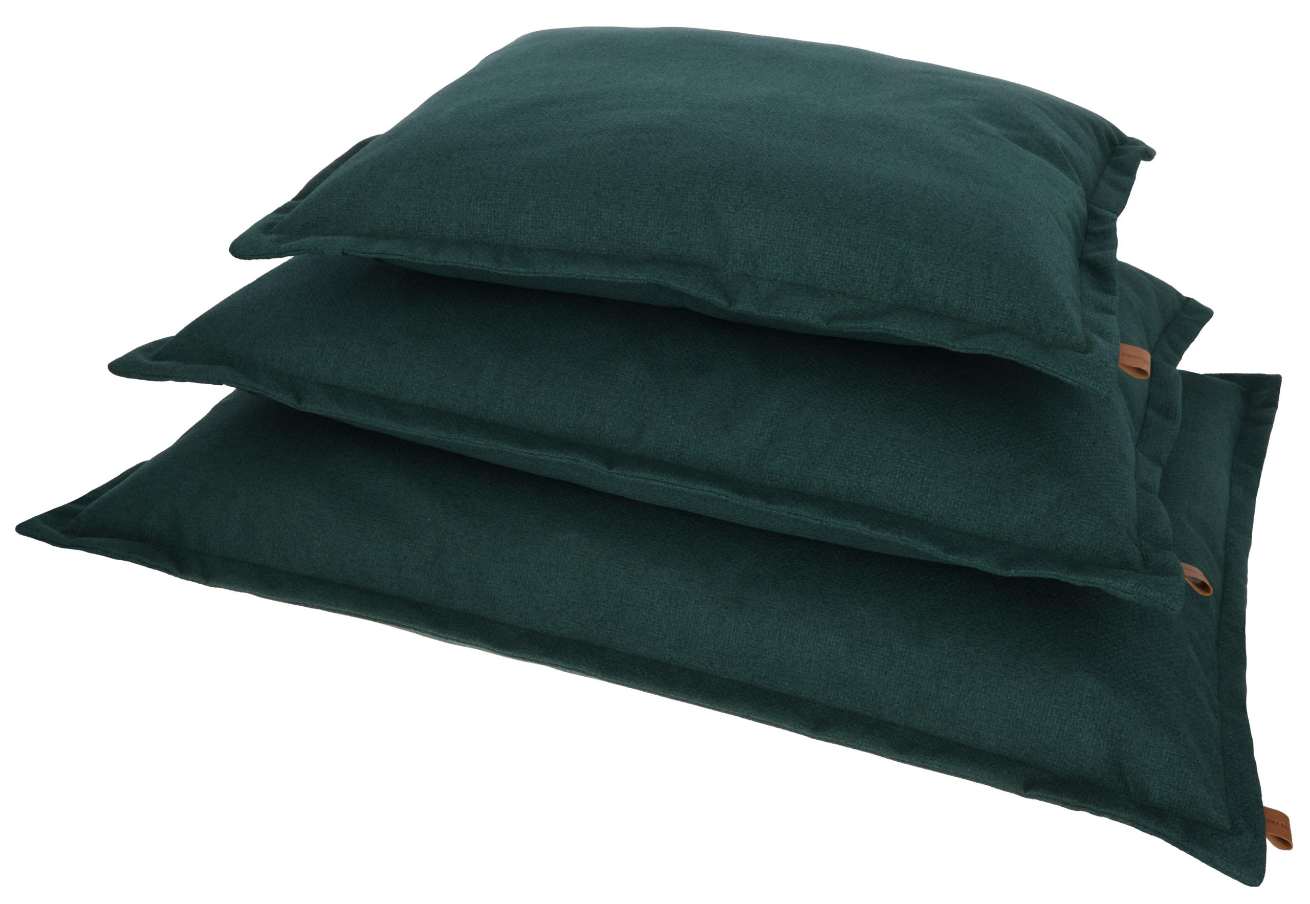 kerbl-pet-kuschelbett-oliver-english-green-80-x-60-x-15-cm-polyester-mit-abnehmb image 2