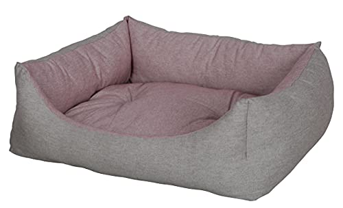 kerbl-pet-kuschelbett-golden-45x60x21-cm-rot-braun image 7