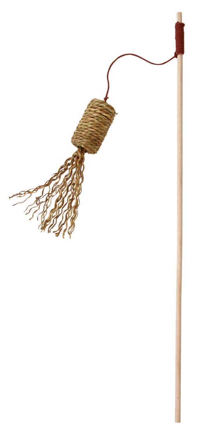 kerbl-spielangel-nature-41-cm-aus-seegras-f-r-katzen image 1