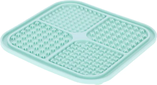 kerbl-pet-schleckmatte-20x20-cm-leckmatte-f-r-hund-und-katze-t-rkis image 1