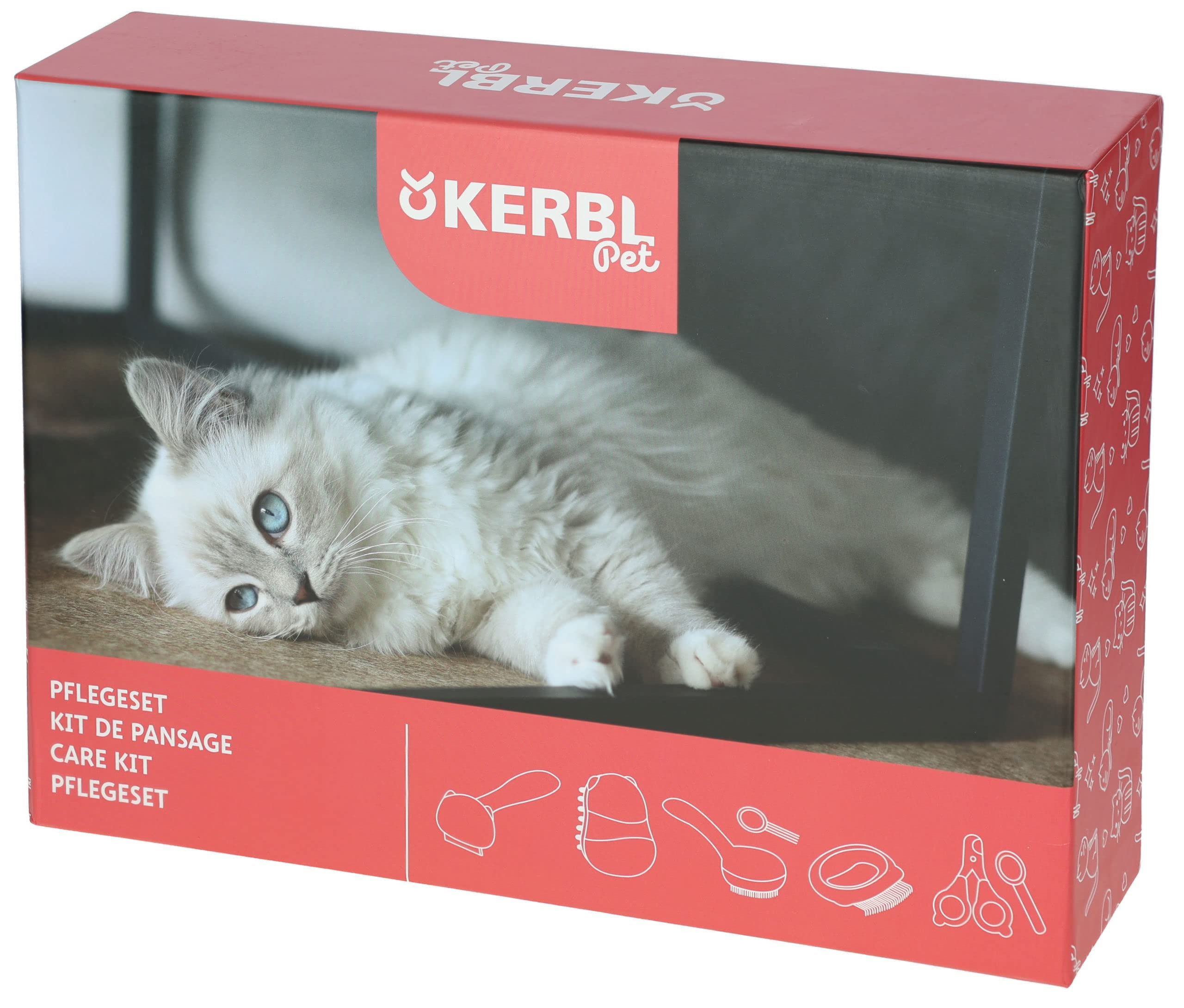 kerbl-pet-katzen-grooming-set-7-teilig-f-r-fell-und-krallenpflege image 5