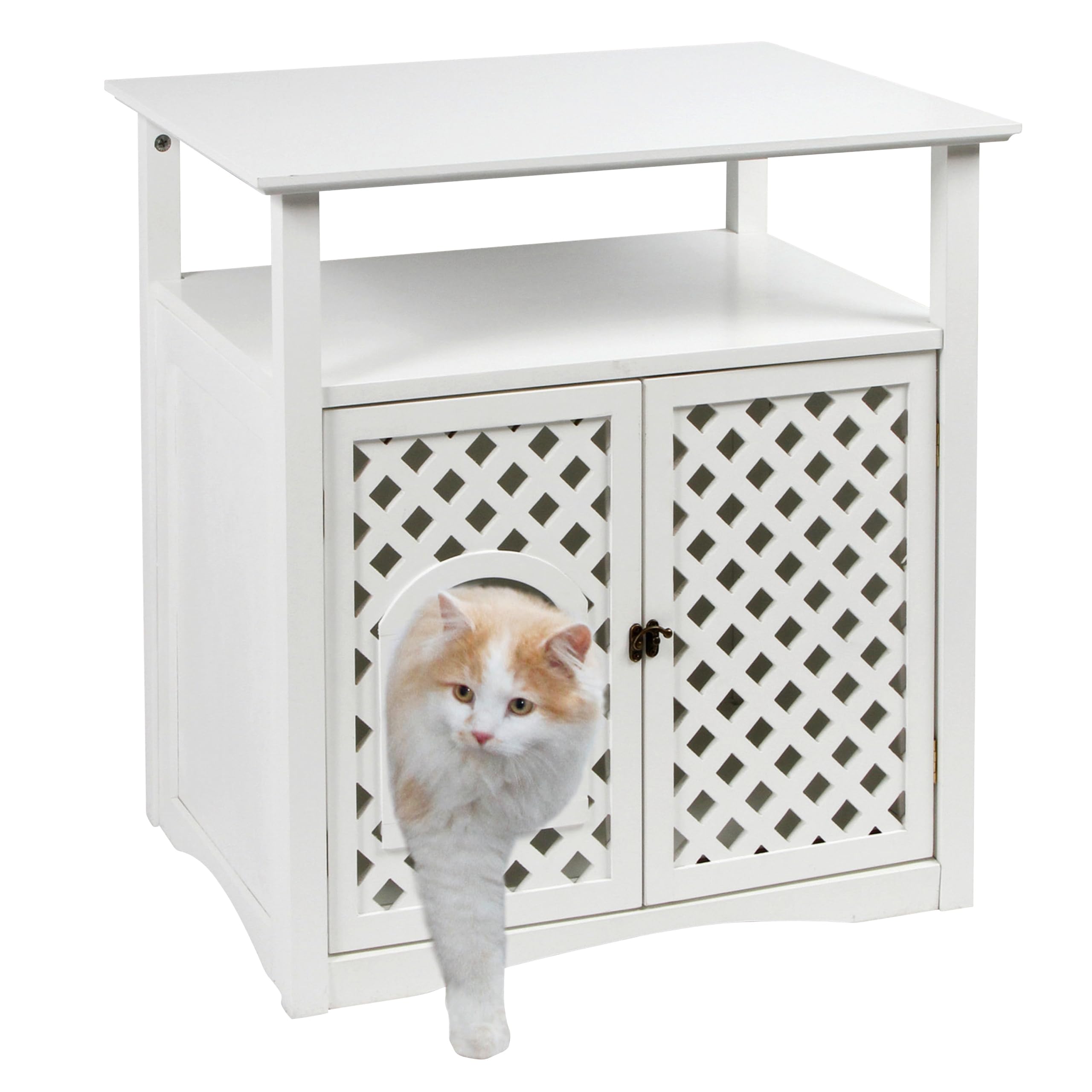 kerbl-pet-katzenschrank-helena-wei-64-x-46-x-65-cm-toilettenhaus image 1