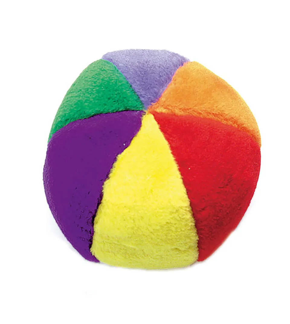 karlie-pl-schball-mit-squeaker-14-cm-multicolor-hundeball image 1
