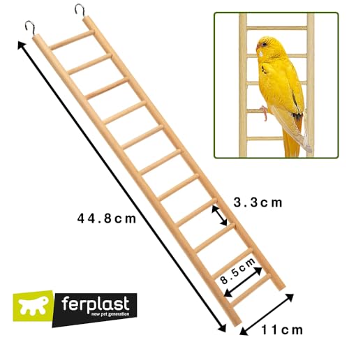 ferplast-scaletta-holzleiter-f-r-vogelk-fige-11-x-45-cm image 4
