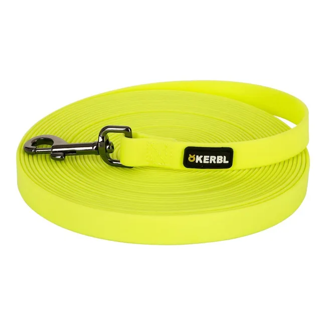 kerbl-pet-schleppleine-easy-care-10-m-20-mm-neongelb image 1