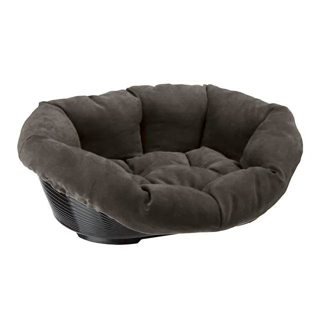 ferplast-sofa-prestige-2-hundebett-katzenbett-52x39xh21-cm-grau image 1