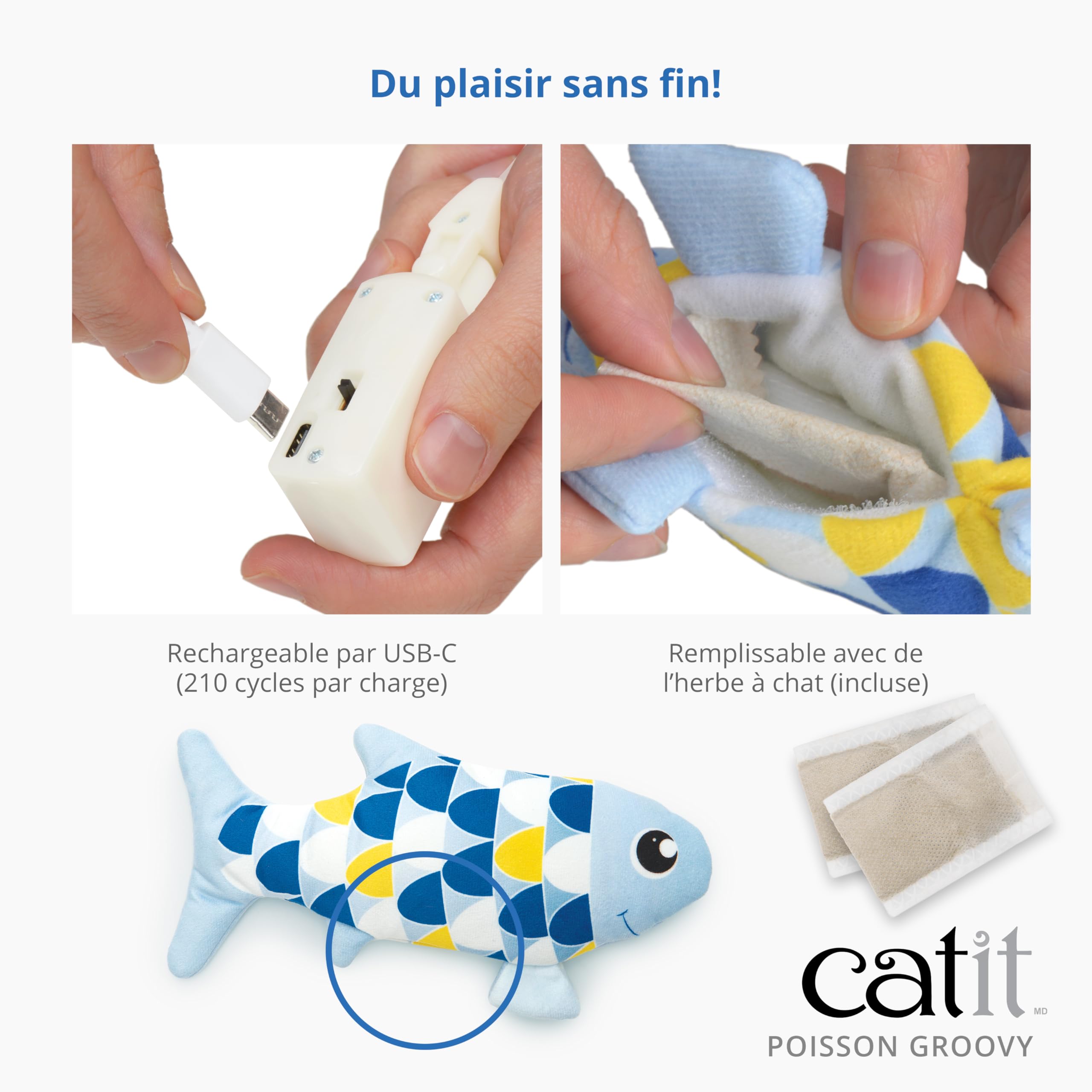 catit-groovy-mini-fish-blue-katzenspielzeug-mit-katzenminze image 4