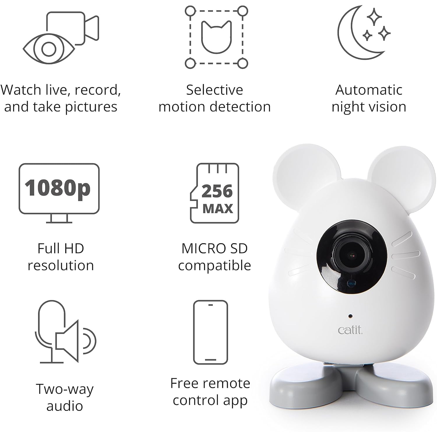 catit-pixi-smart-maus-haustierkamera-wei-app-gesteuert image 7