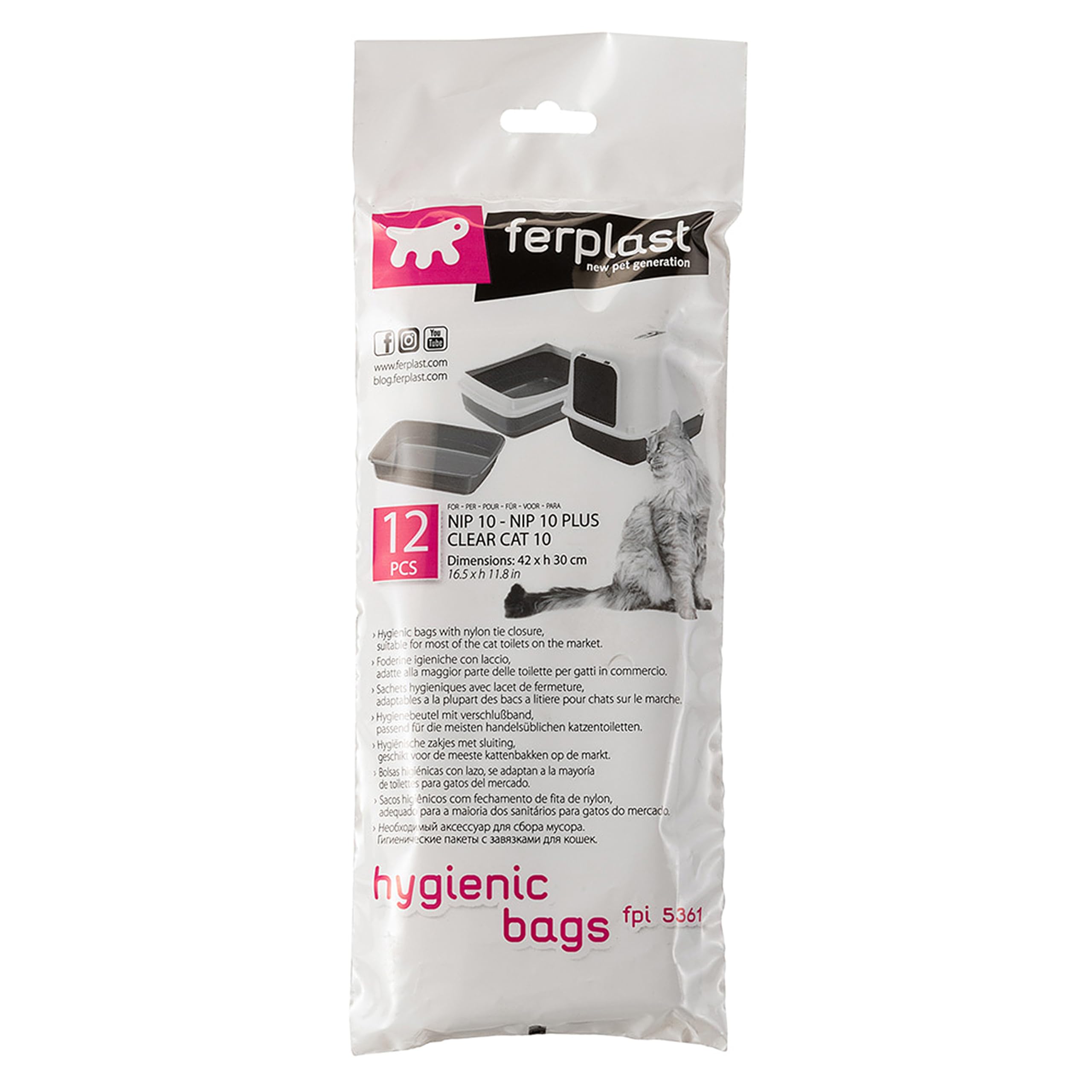 ferplast-fpi-5361-hygienebeutel-f-r-katzenstreu-nip-10-nip-10-plus image 1