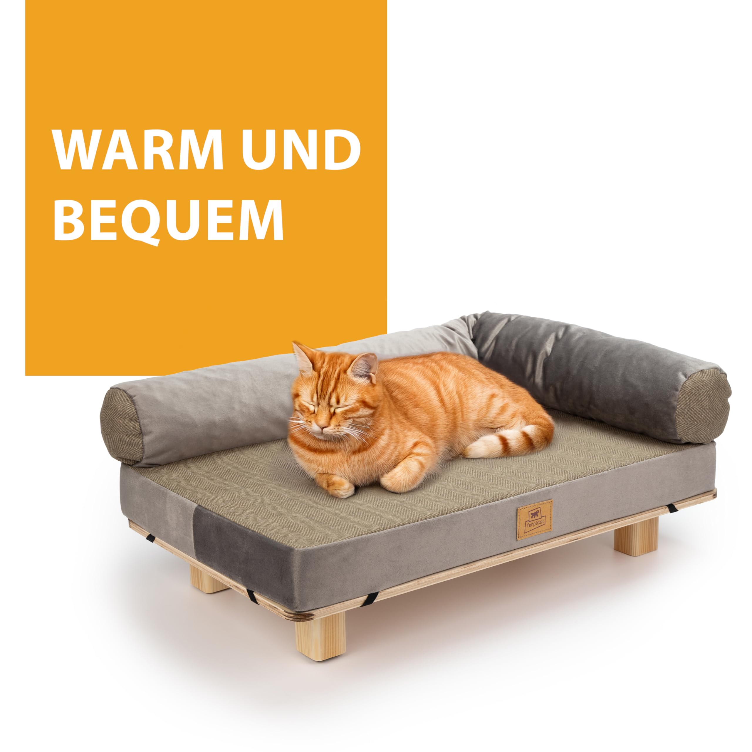 ferplast-hundebett-katzenbett-holz-mit-kissen-63-x-40-x-24-cm image 6
