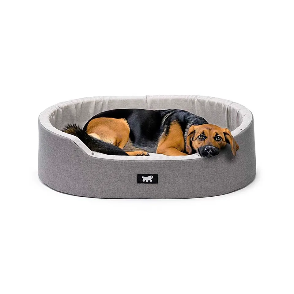 ferplast-hundebett-baumwolle-mit-sanitized-antibakteriellem-schutz-grau-65-x-46- image 1