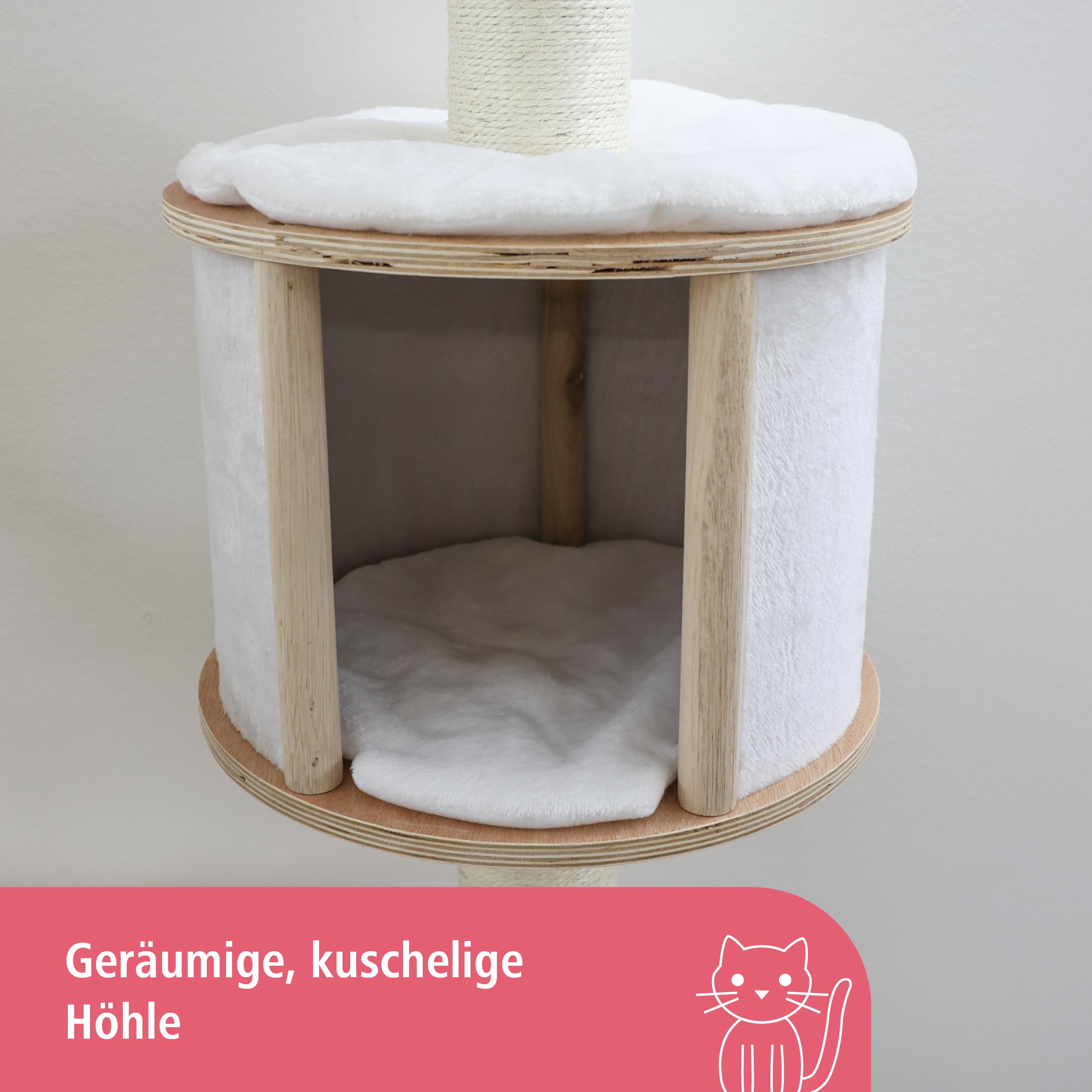 kerbl-pet-wandkratzbaum-dolomit-xl-wei-70x45x185-cm image 4