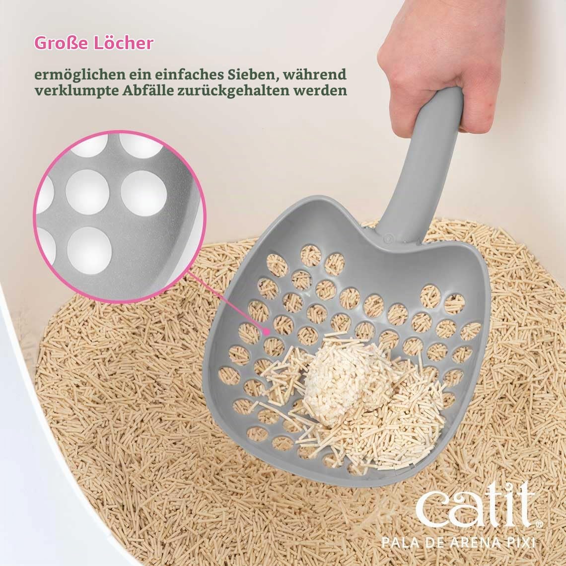 catit-pixi-einstreul-ffel-katzenstreuschaufel-grau image 3