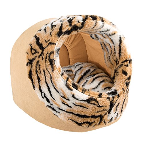 ferplast-imperial-katzenh-hle-mit-waschbarem-kissen-3-gr-en image 3