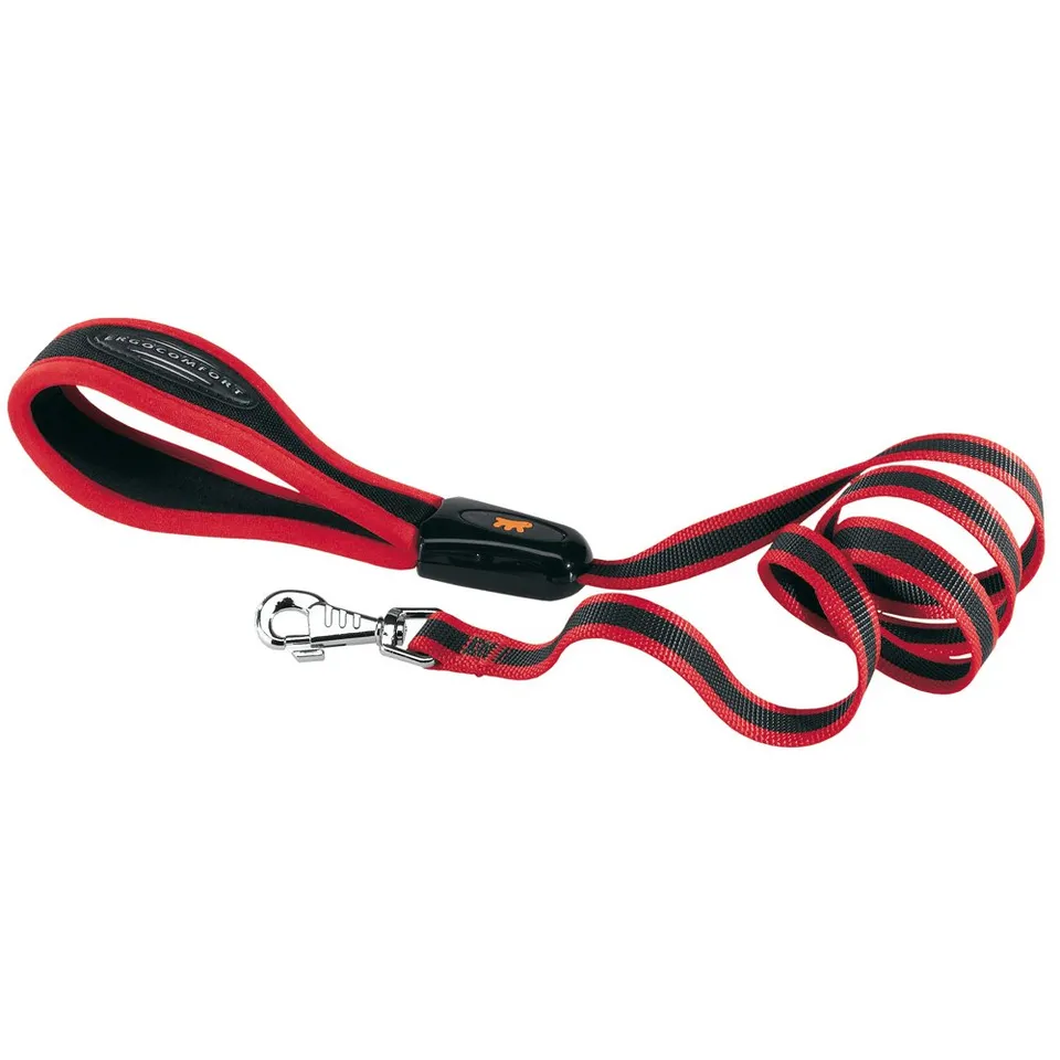 ferplast-ergocomfort-hundeleine-aus-nylon-120-cm-x-1-5-cm-rot image 1