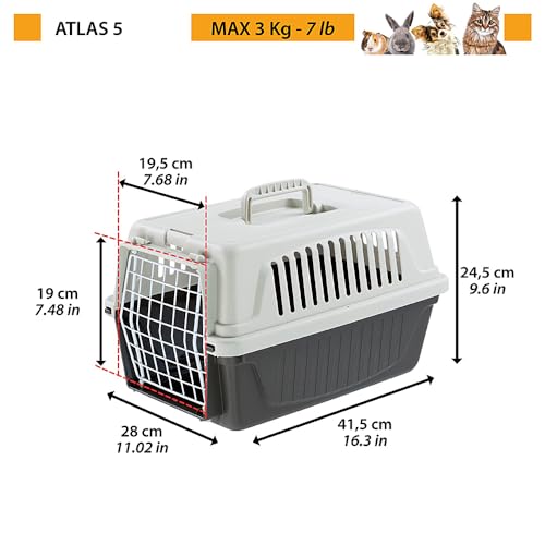 ferplast-atlas-5-carrier-transportbox-braun-28-x-41-5-x-24-5-cm-f-r-hund-und-kat image 7