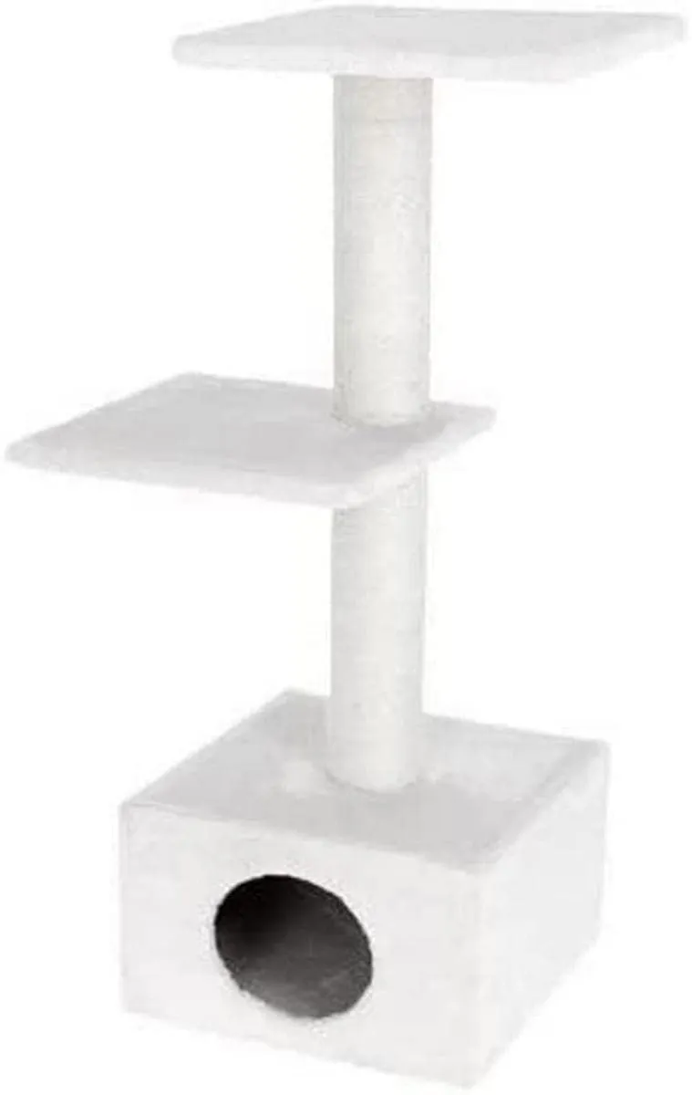 kerbl-pet-kratzbaum-venus-wei-109-cm image 1