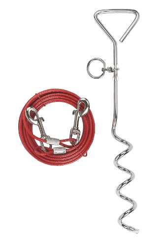 kerbl-anlegespirale-8-mm-x-40-cm-mit-laufleine-6-m-f-r-hunde-bis-30-kg image 6
