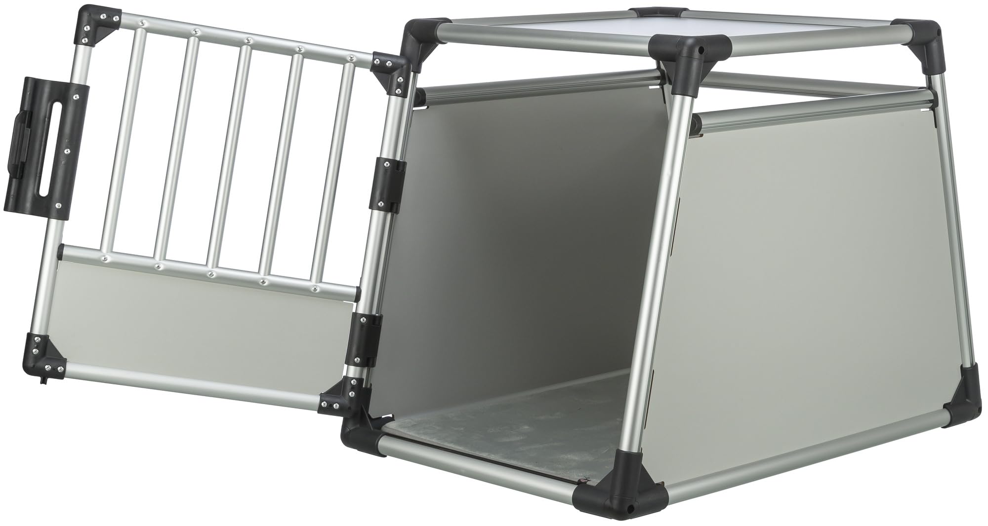 trixie-friends-on-tour-hunde-transportbox-aluminium-m-55-x-62-x-73-cm-silber image 5