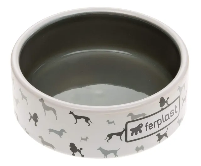 ferplast-juno-small-keramiknapf-f-r-kleine-hunde-und-katzen-300-ml image 1