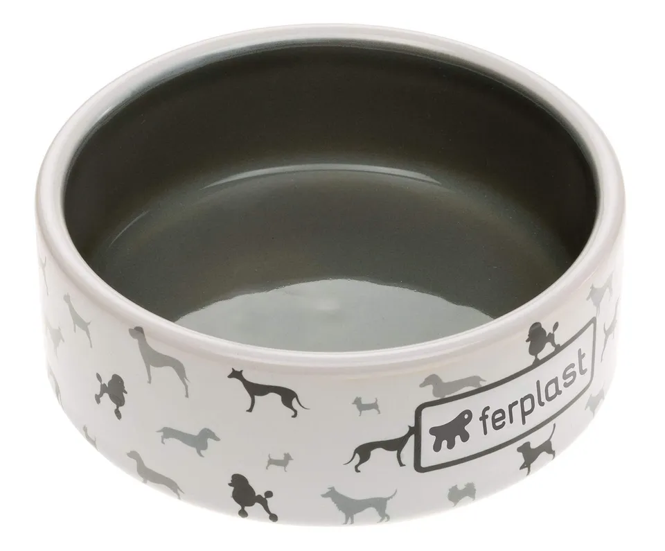 ferplast-juno-small-keramiknapf-f-r-kleine-hunde-und-katzen-300-ml image 1