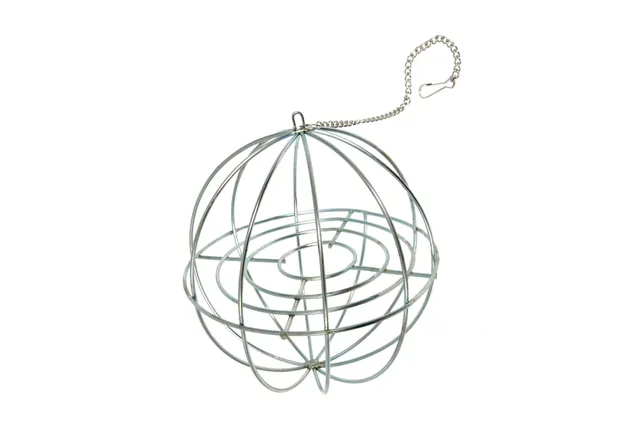karlie-salatball-nagerspielzeug-metall-silber-durchm-9-cm image 1