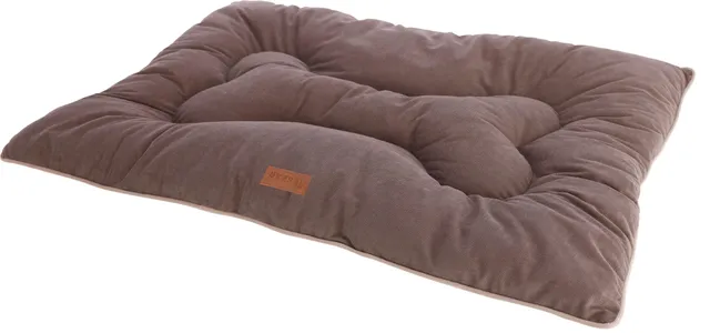 kerbl-pet-liegekissen-benno-braun-100-x-75-cm-chenille-stoff-f-r-gro-e-hunde image 1