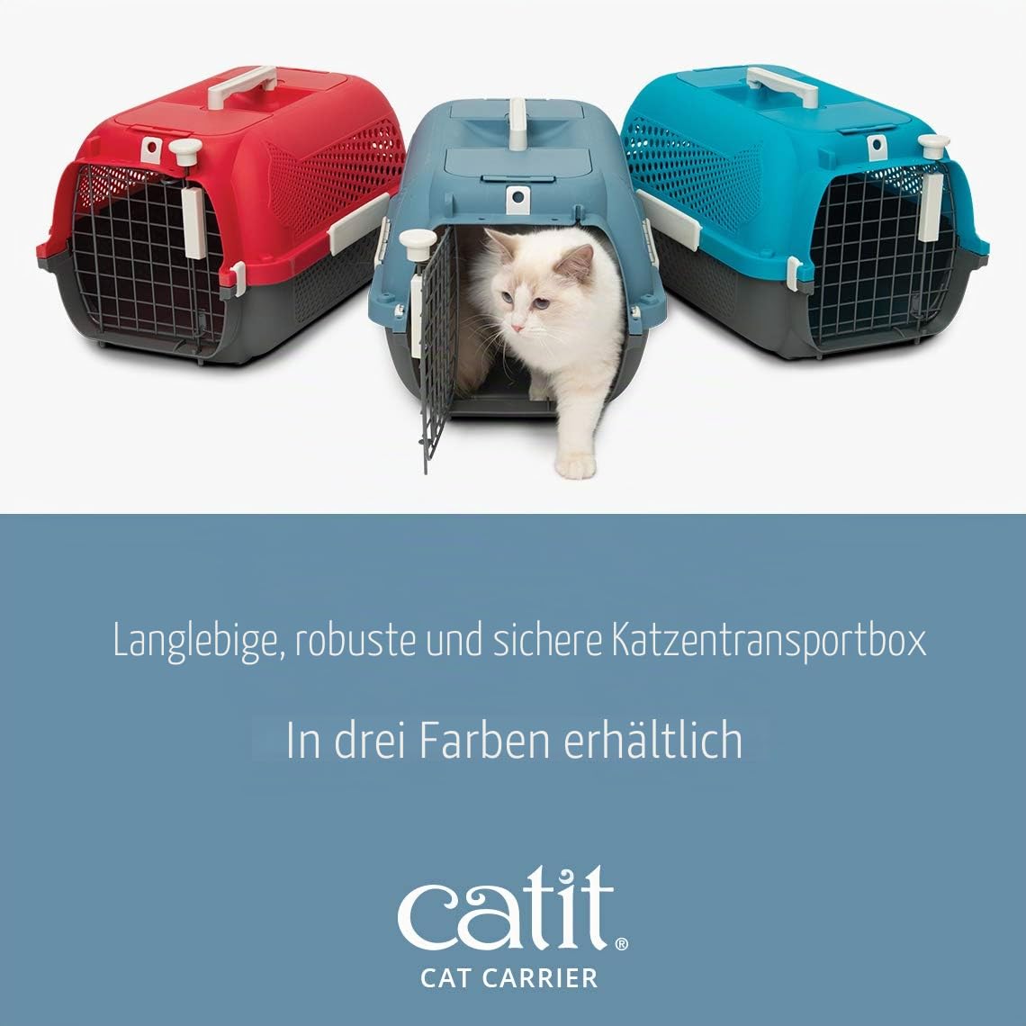 catit-transportbox-f-r-katzen-mittel-56-5-x-37-6-x-30-8-cm-blaugrau image 2