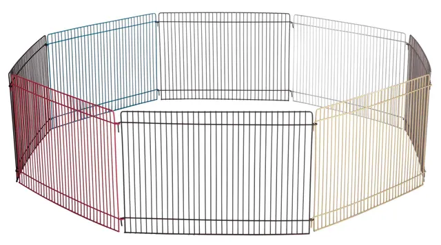 trixie-indoor-freilaufgehege-8-teilig-metall-86-x-23-cm image 1