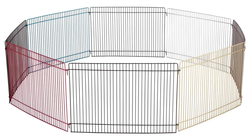 trixie-indoor-freilaufgehege-8-teilig-metall-86-x-23-cm image 1