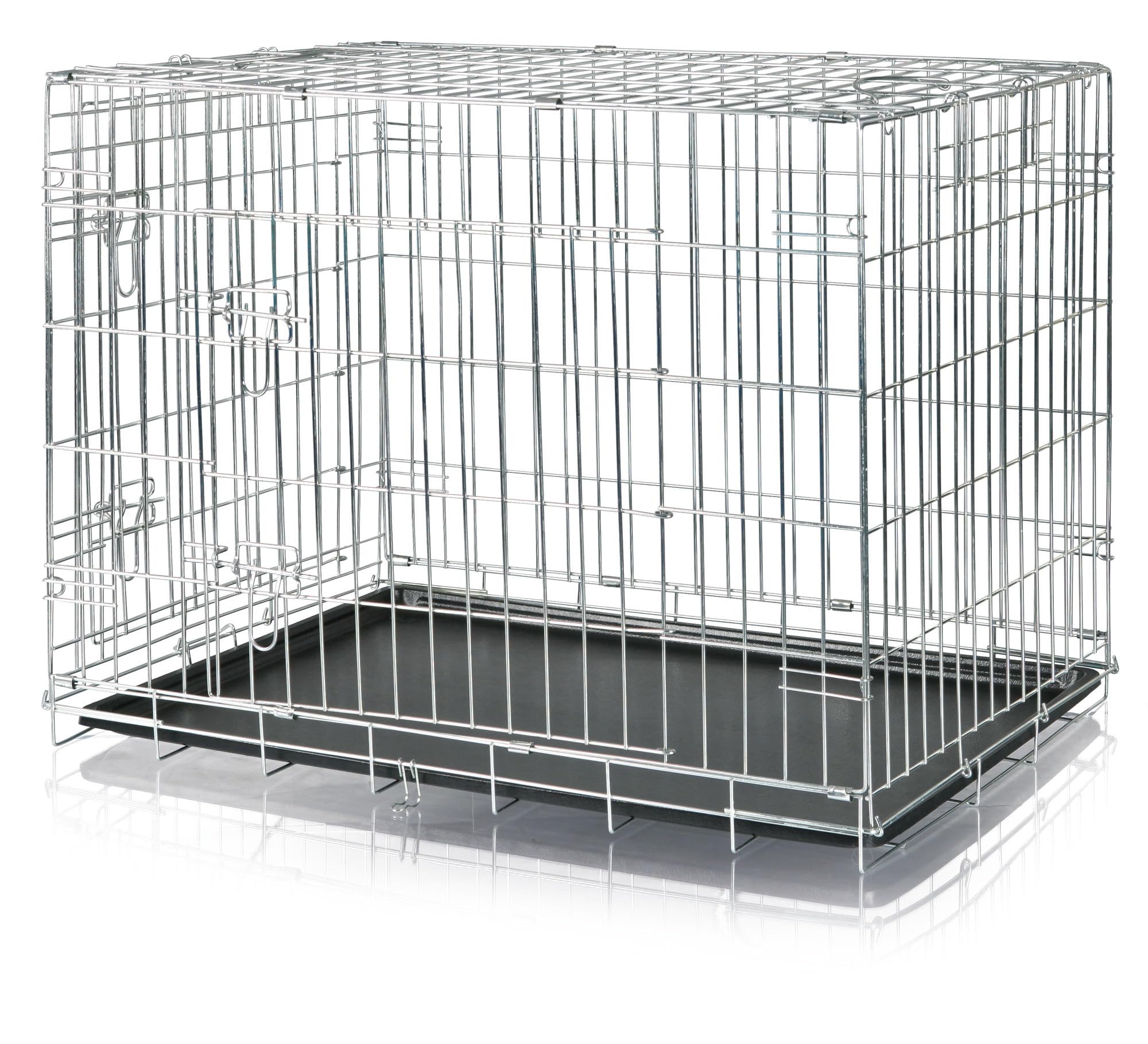 trixie-home-hundebox-3925-109x79x71-cm-faltbar-mit-2-t-ren-verzinkt image 7