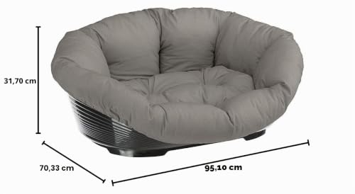 ferplast-sofa-10-hundekorb-kunststoff-96x71xh32-cm-mit-kissen image 8