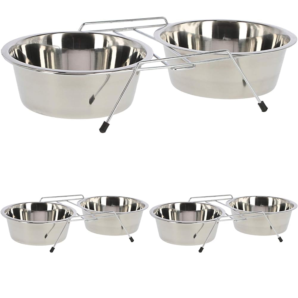 kerbl-pet-doppelnapfst-nder-edelstahl-2-x-900-ml-34-5-x-16-5-x-8-5-cm image 3