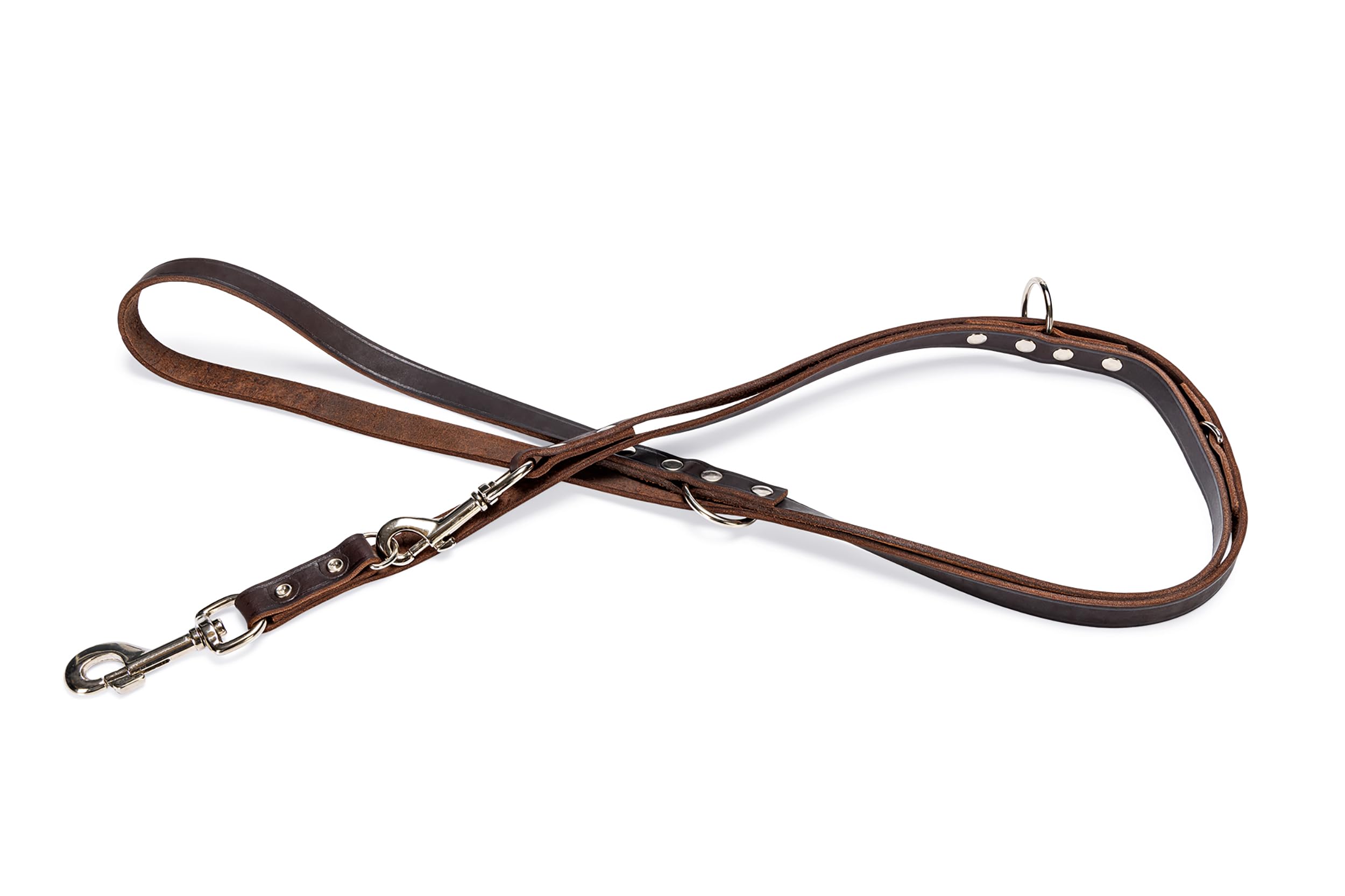 karlie-rondo-f-hrleine-genietet-f-r-hunde-braun-240-cm-x-12-mm image 6