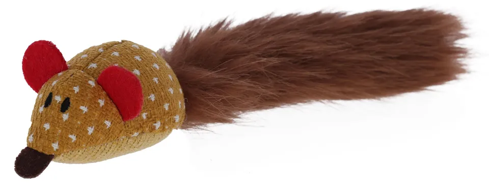 kerbl-katzenspielzeug-maus-braun-26-cm image 1