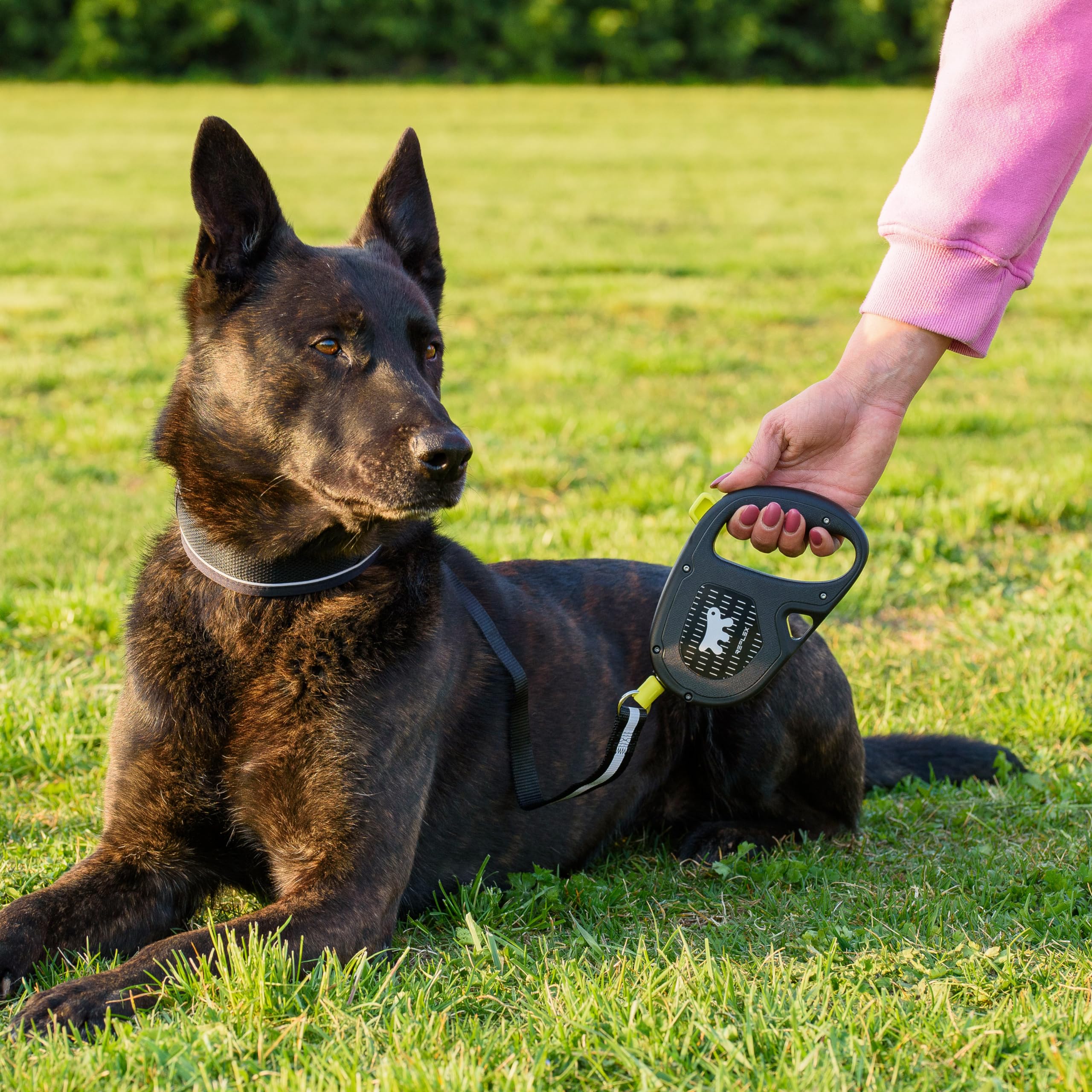 ferplast-flippy-one-reflex-hunde-rollleine-5-m-seil-bis-20-kg-gelb image 3