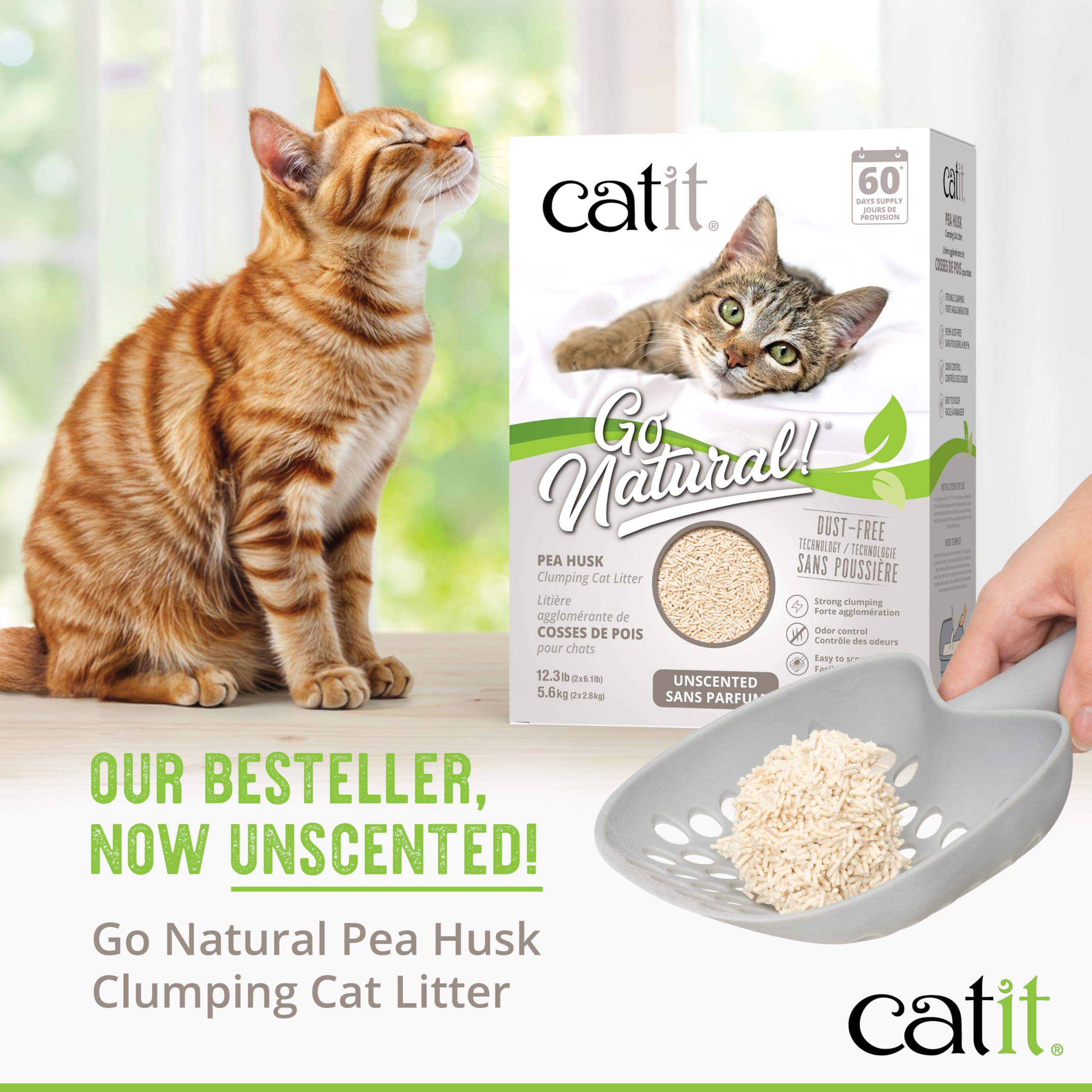 catit-go-natural-katzenstreu-klumpend-parf-mfrei-5-6-kg-aus-erbsenh-lsen image 3