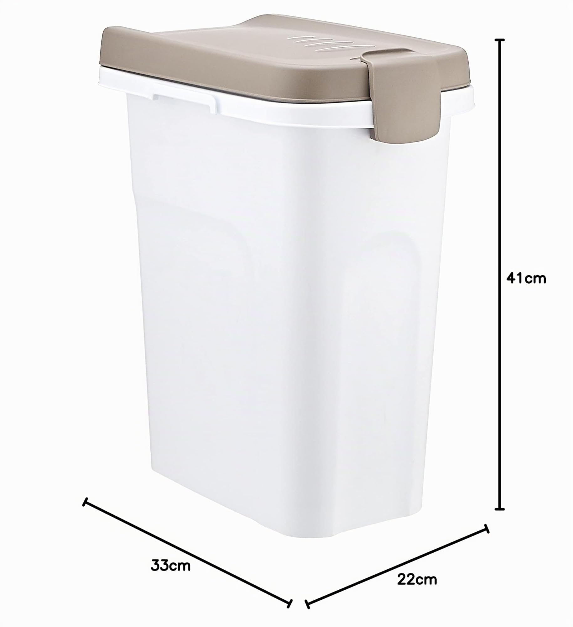 kerbl-pet-luftdichter-futterbeh-lter-braun-wei-33-x-22-x-41-cm image 4